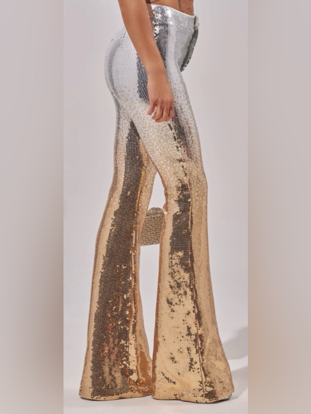 NWT-Galaxy Ombre Sequins Pant (cut small) - Picture 6 of 6